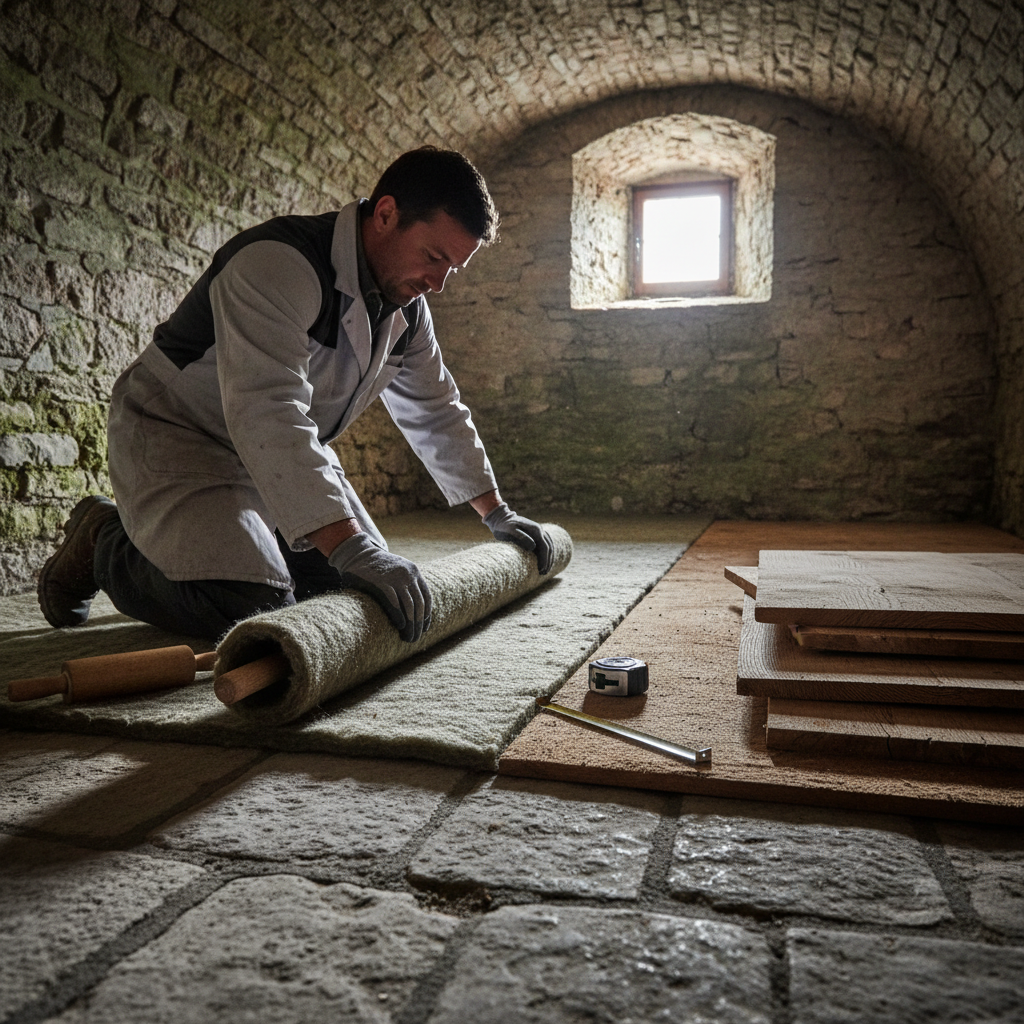 Isolation sol maison ancienne : solutions efficaces et durables