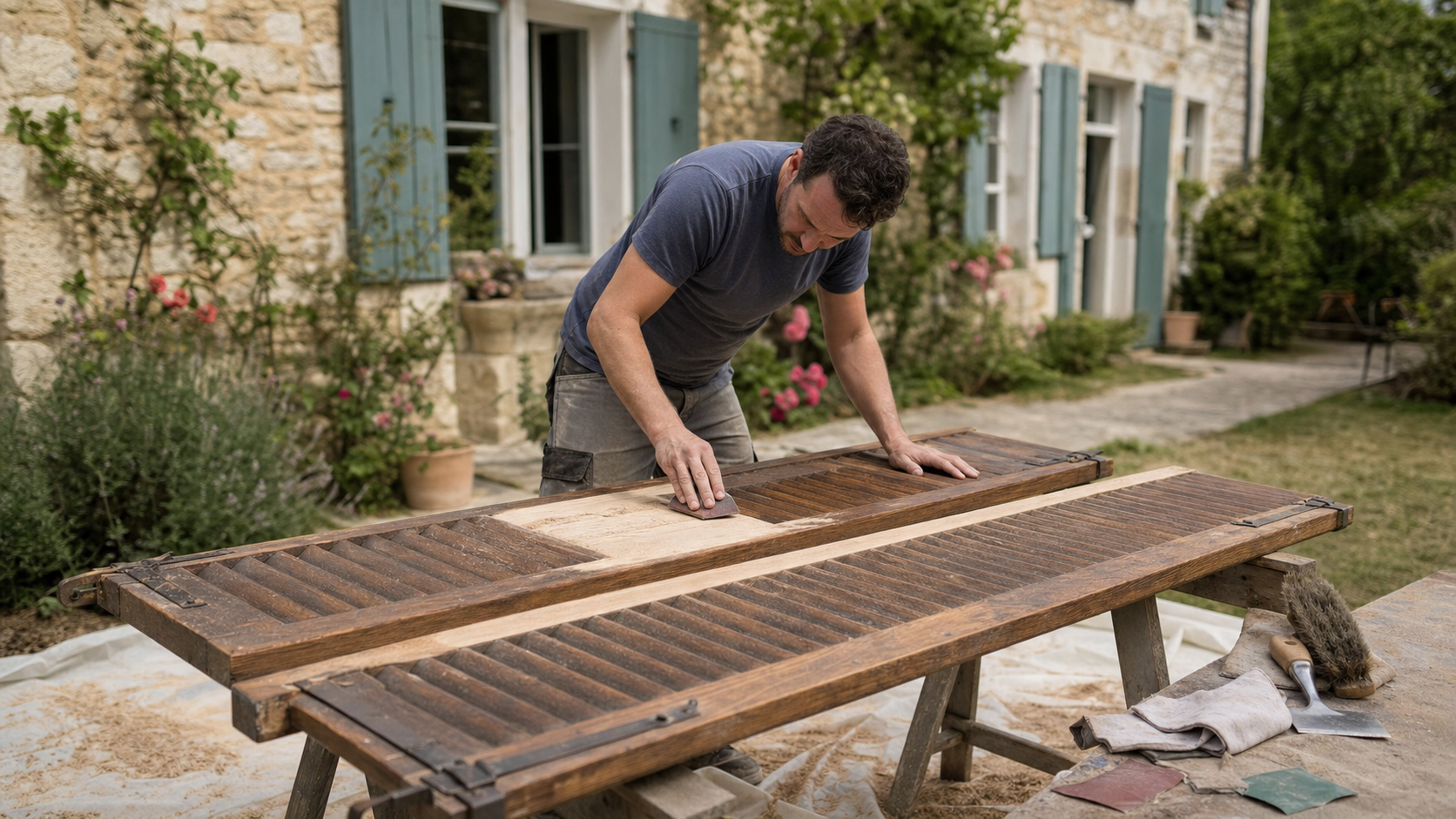Peinture extérieure sur bois : retrouver une protection qui respire