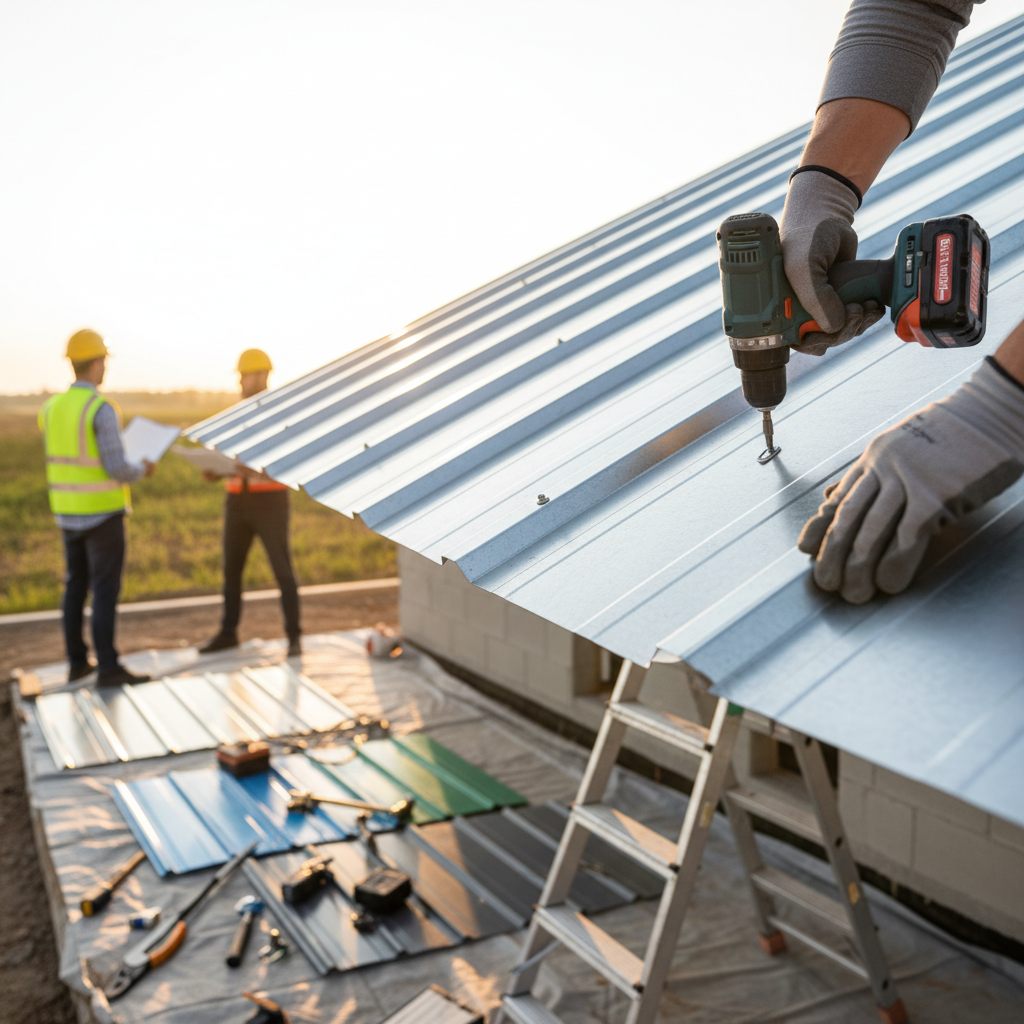 Toiture en bac acier pour maison : guide complet et conseils pratiques