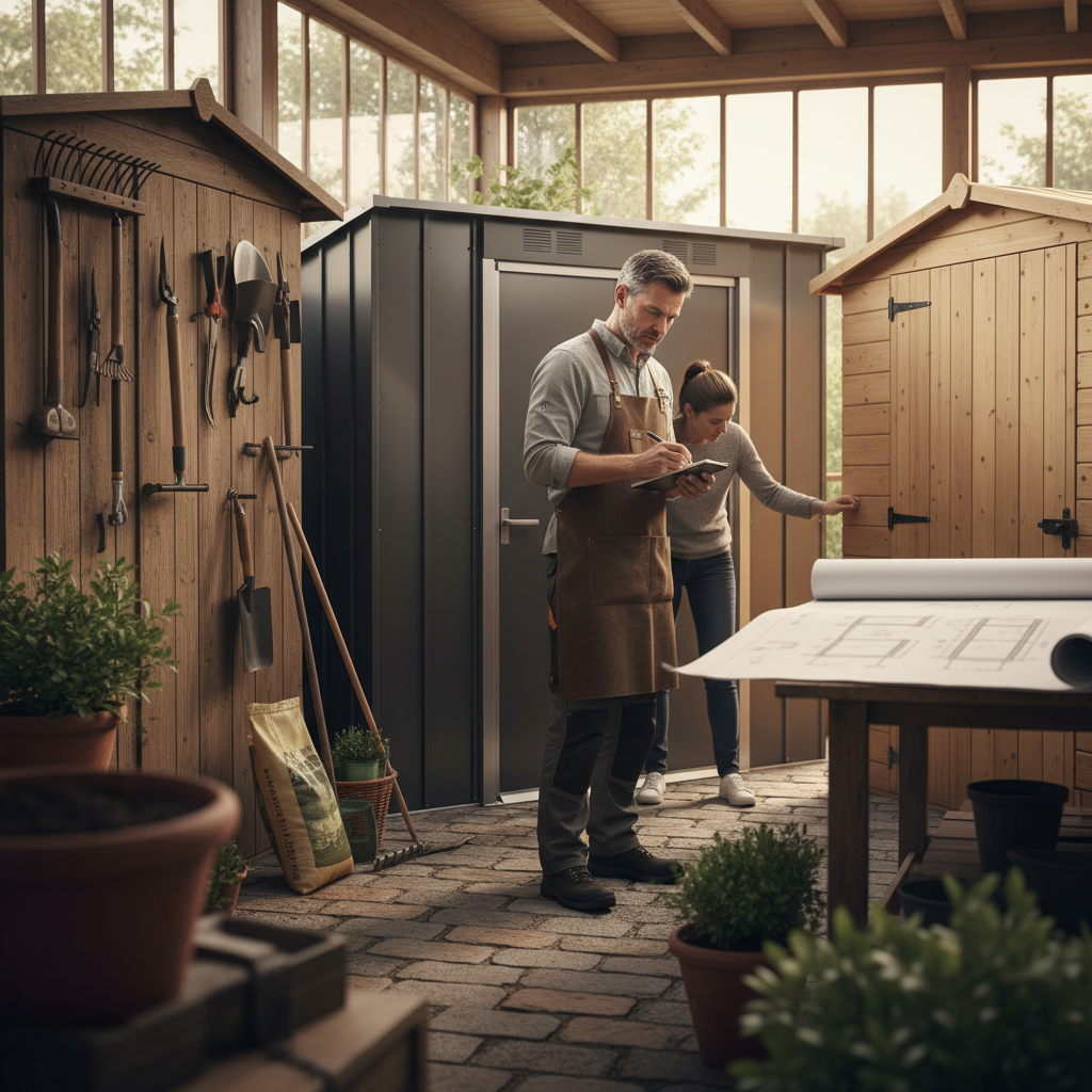 Abri de jardin 5m2 : guide complet et options en métal