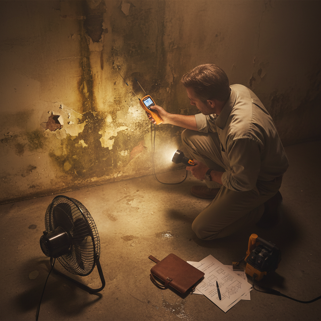 Diagnostic maison humide : guide complet pour identifier et traiter l’humidité