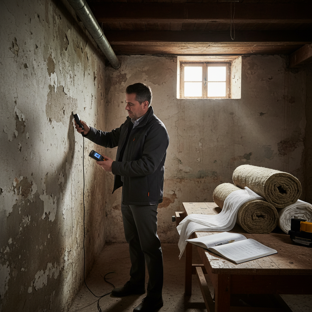 Isolation des murs humides dans une maison ancienne : méthodes et solutions efficaces