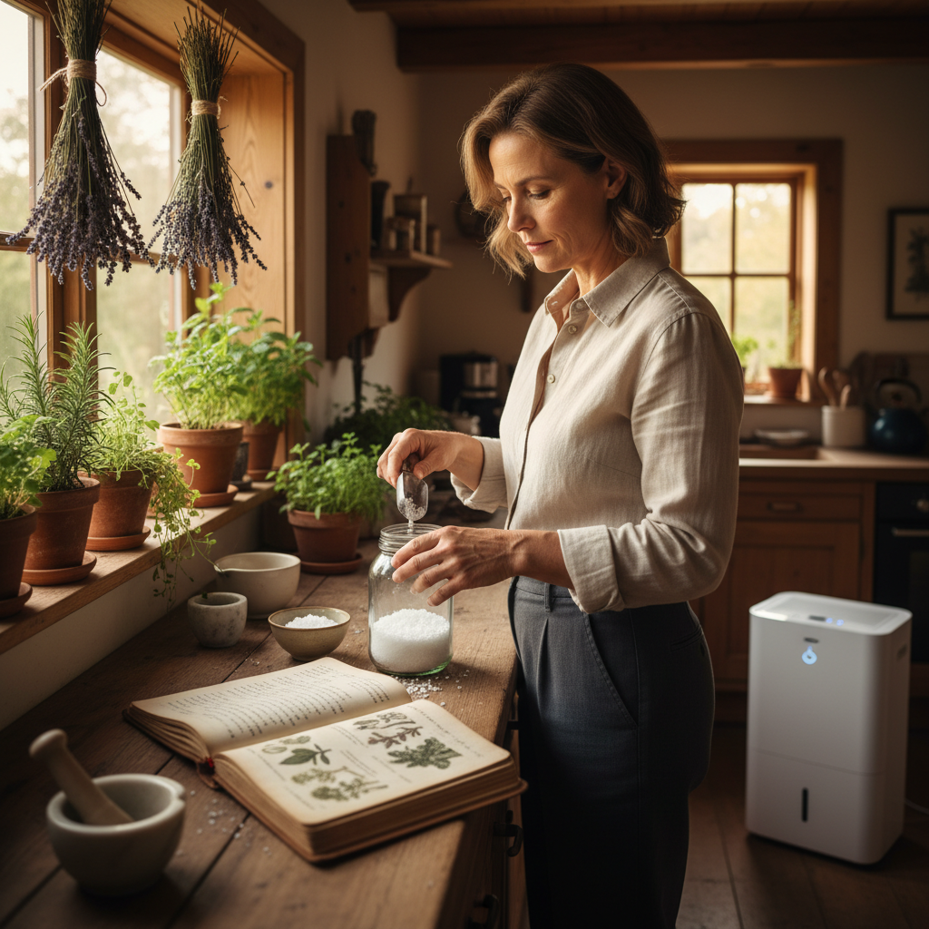 Remède de grand-mère contre l’humidité dans la maison : solutions naturelles