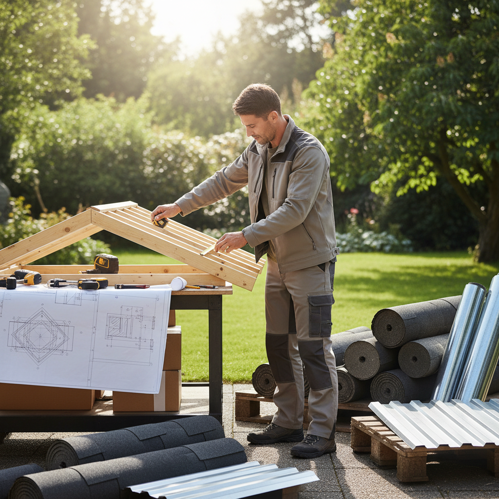 Toiture pour abri de jardin : matériaux, choix et installation optimale